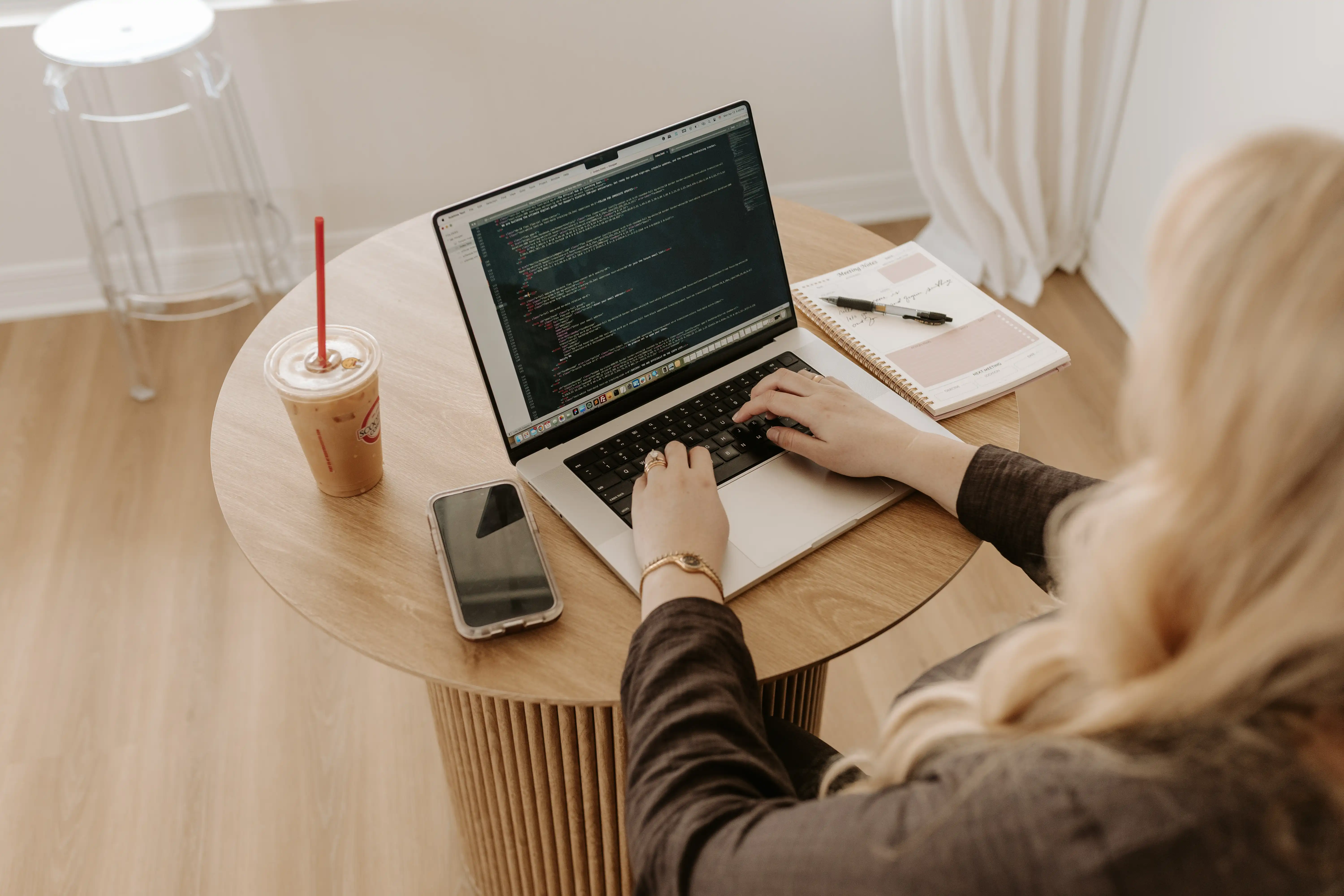 Website design planning and development process